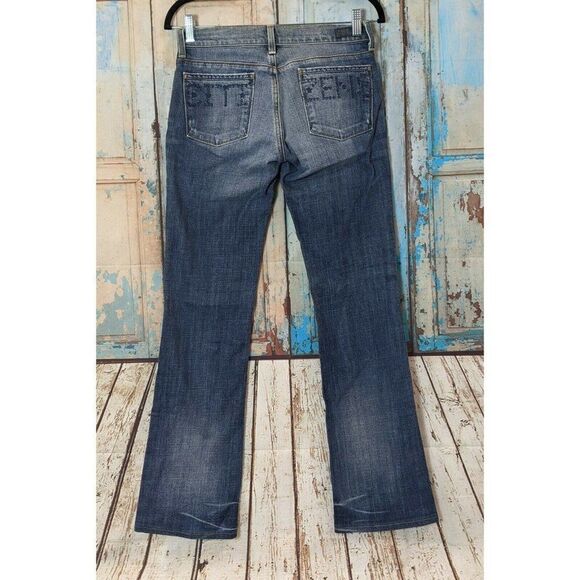 Citizens of Humanity Womens Size 26 Blue Kelly Stretch Low Waist Bootcut Jeans - Picture 3 of 12